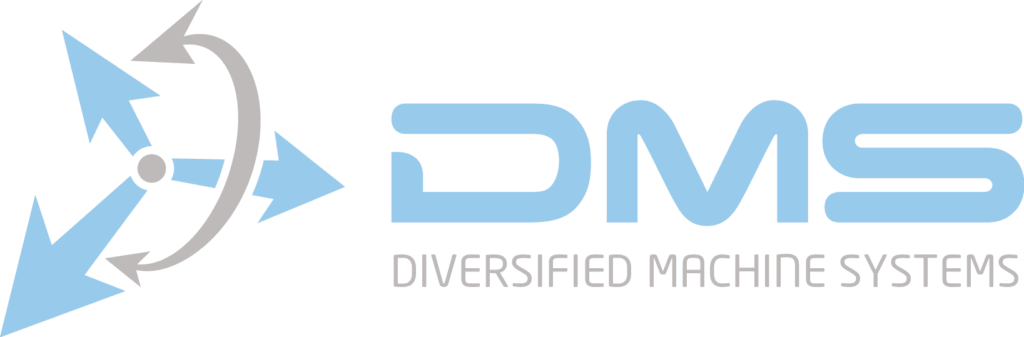 DMS标志在黑暗的背景上